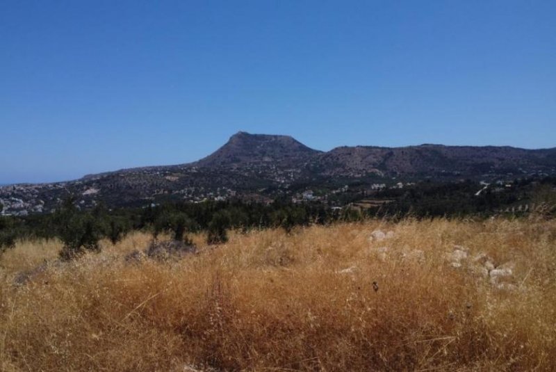Tsivaras Kreta, Tsivaras: Grundstück in malerischer Lage mit Meerblick zu verkaufen Grundstück kaufen